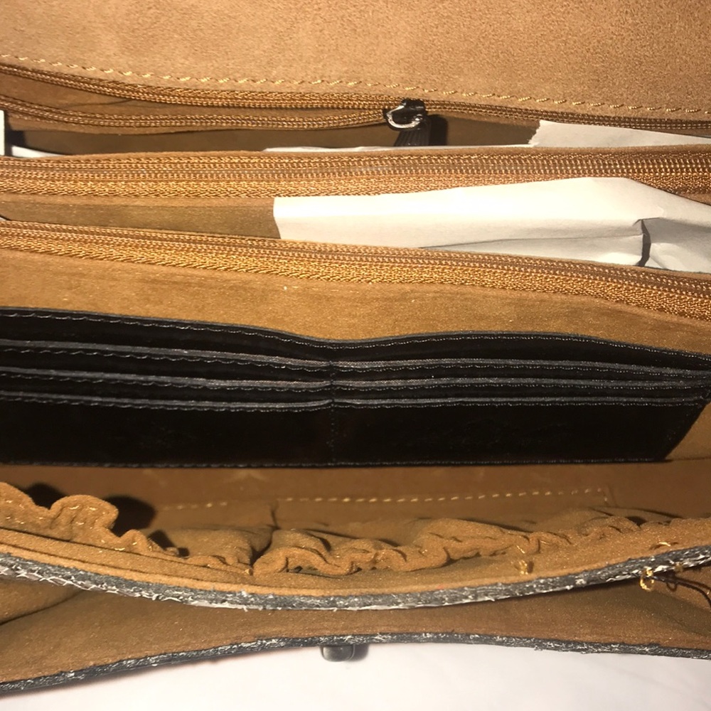 Patricia Nash Sanabria Python Bag Used A Few Times - image 5